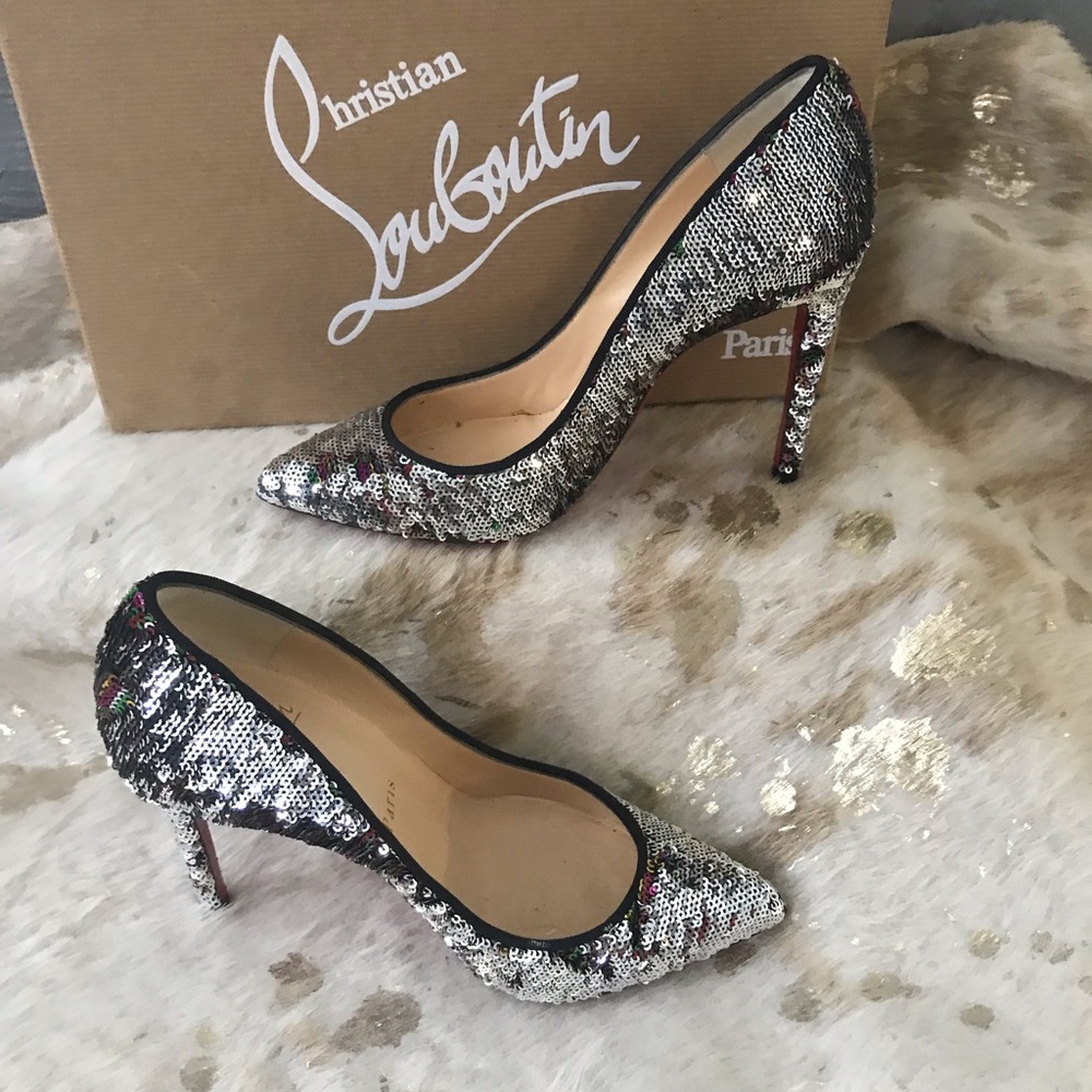 Christian Louboutin Sequin Pumps